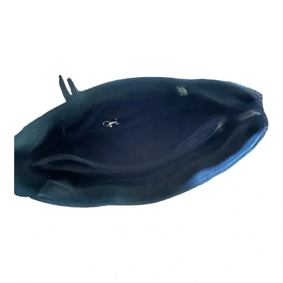 MICHAEL KORS BLACK LEATHER JET SET SNAP POCKET PURSE-CYBER MONDAY $49 - Picture 4 of 6